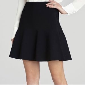 BCBG Ingrid A-Line Skirt - black